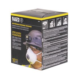 respirador cubre boca desechable n95 ideal para el trabajo paquete de 10 piezas218827