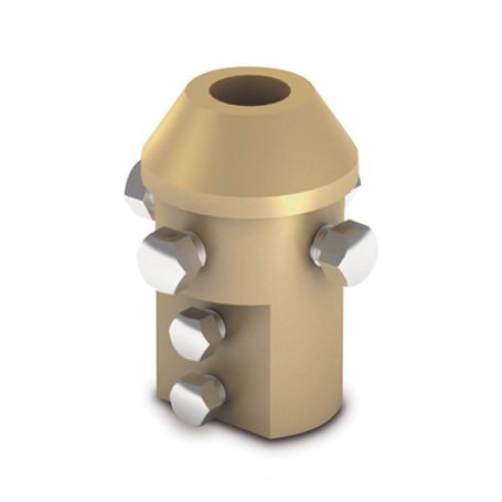 Adaptador De Punta Pararrayo Pdc En Mástil 1 1/2.