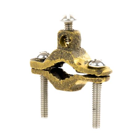 Conector Para Tubo De Hasta 1 1/4 A Cable Cal. 4 Awg. Ideal Para Aterrizaje De Torres Tz