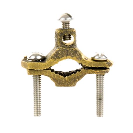 Conector Para Tubo De Hasta 1 1/4 A Cable Cal. 4 Awg. Ideal Para Aterrizaje De Torres Tz