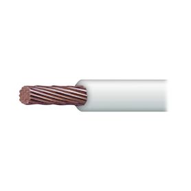cable eléctrico 8 awg  color blancoconductor de cobre suave cableado aislamiento de pvc autoextinguible bobina 100 mts