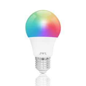 foco smart  dimeable  10w  rgb y blanco  base e27  ip20  con control desde aplicación móvil240912