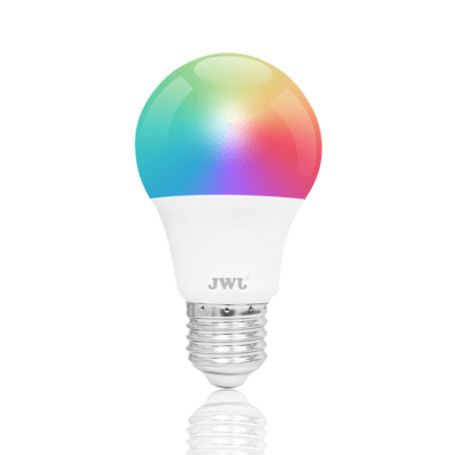 Foco Smart Dimeable / 10w / Rgb Y Blanco / Base E27 / Ip20 / Con Control Desde Aplicación Móvil Foco Smart Dimeable / 10w / Rgb Y Blanco / Base E27 / Ip20 / Con Control Desde Aplicación Móvil