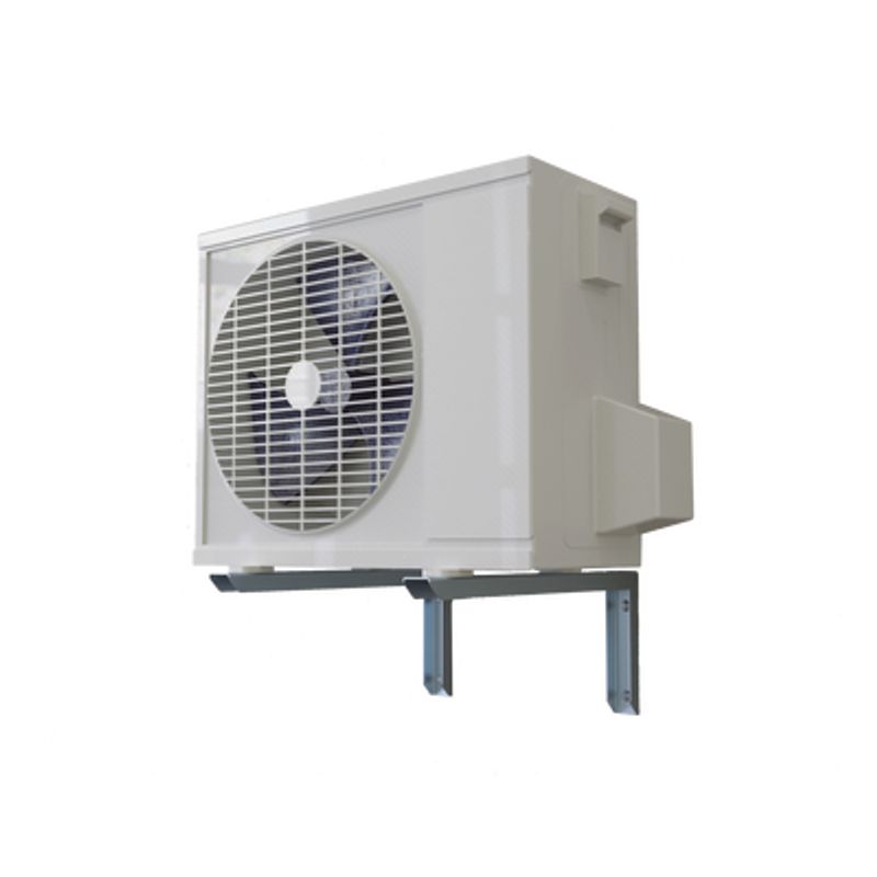 Base Mini Split / Para Condensador O Unidad Externa / Galvanizada / Montaje De Pared / Capacidad De 1 A 3 Toneladas / Epcom Indu