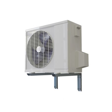 base mini split  para condensador o unidad externa  galvanizada  montaje de pared  capacidad de 1 a 3 toneladas  epcom industri