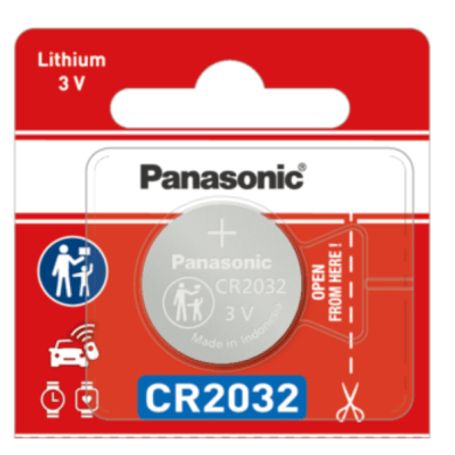 Bateria De Litio Cr2032 De 3 V A 225 Mah (no Recargable)