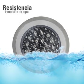 luminario sumergible rgb  18w  2340 lm  ip68  ø290mm x 62mm  uso exterior  transformador jpy50240976
