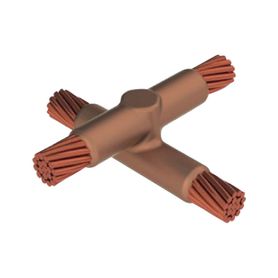 molde para soldadura exotemica tipo x empalmado para cable 40 awg  40 awg 