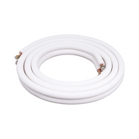 kit de tuberia  1  4  y 5  8   capacidad para minisplit aufit  2 a 3 toneladas  cinta aislante  accesorios  longitud de 4 metro