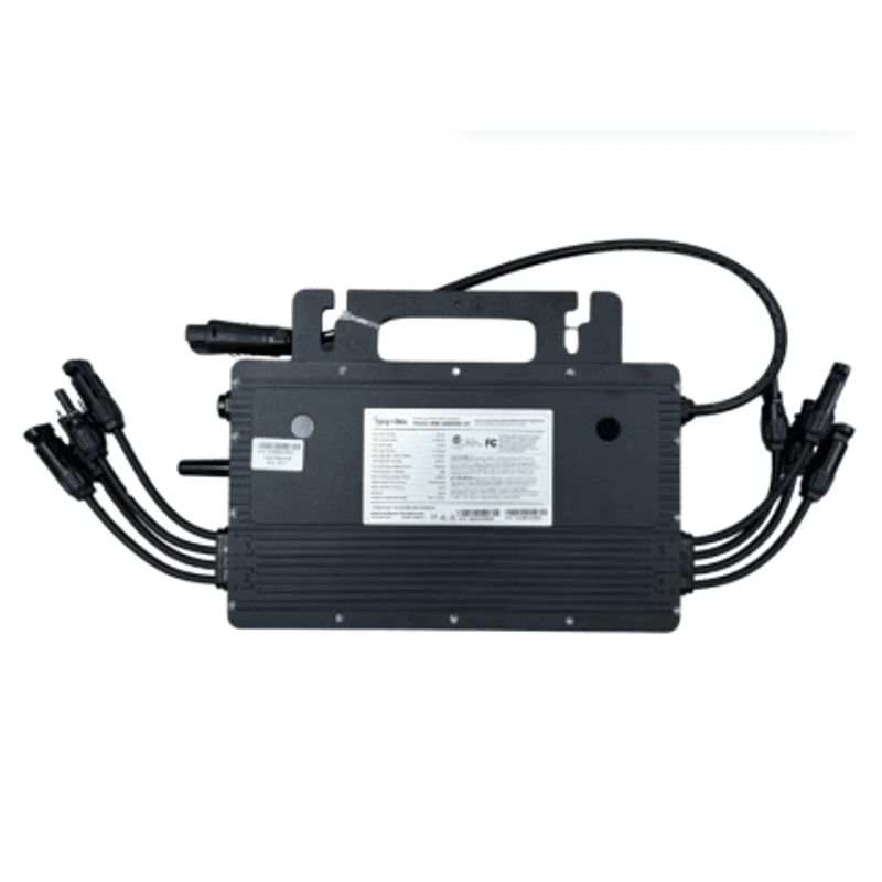 Microinversor 2 Kw Wifi  220 Vca Para Interconexión A Red Eléctrica Ip67 Conexión Para Cable Troncal Soporta Oversizing A 4 Módu