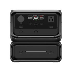 ecoflow river 3 plus  estación de energia portátil 572wh litio lfp  4 ac 800w max 1600w  1 usbc 100w  3 usb a 12w  cargador de 