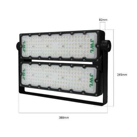 Reflector Led 200 W /350 X 250 Mm / 85  265 Vca 50/60hz / Tcc 6 500 K / Uso En Exterior. 