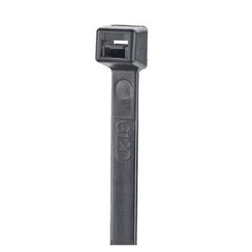 cincho de nylon 66 stronghold™ 1220mm largo x 9mm ancho color negro cámara impelente paquete de 50pz