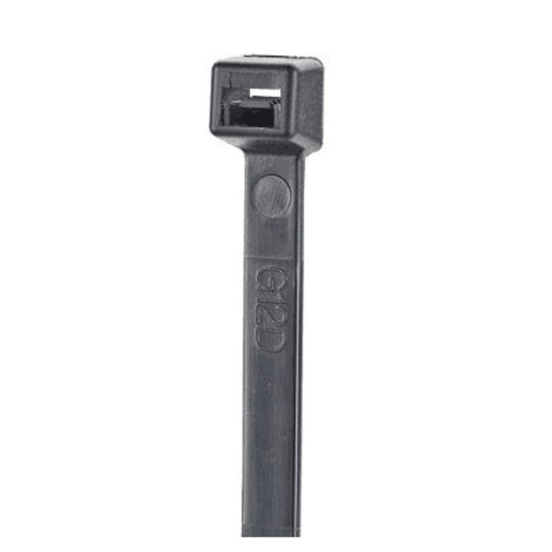 Cincho De Nylon 6.6 Stronghold™ 1220mm Largo X 9mm Ancho Color Negro Cámara Impelente Paquete De 50pz