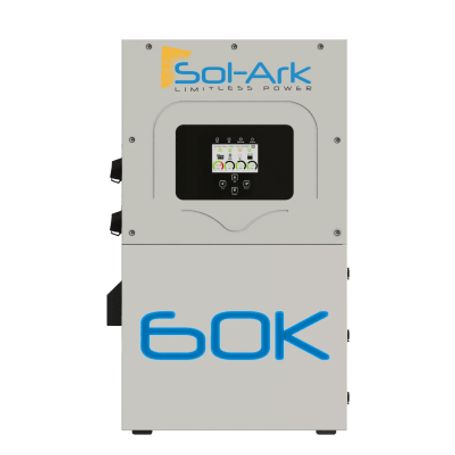 inversor hibrido interactivo solark 60 kw 480 vcc 3 fases   wifi incluido ip65 entrada de baterias a 160800 vcc243089