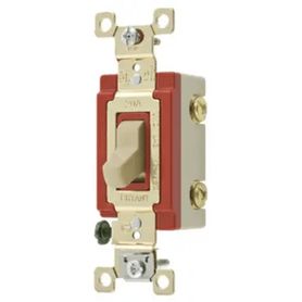 interruptor de palanca 20 a 120277 v ca  grado industrial color marfil
