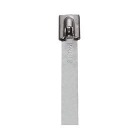 cincho stronghold  de acero inoxidable tipo 304 521mm largo x 105 mm ancho color metálico paquete de 50pz