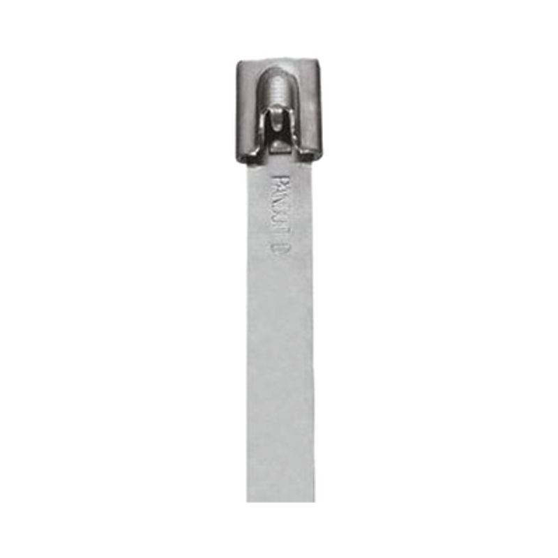 Cincho Stronghold  De Acero Inoxidable Tipo 304 521mm Largo X 10.5 Mm Ancho Color Metálico Paquete De 50pz