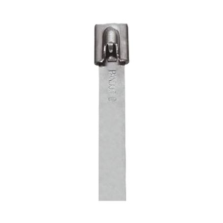 cincho stronghold  de acero inoxidable tipo 304 362mm largo x 79 mm ancho color metálico paquete de 50pz