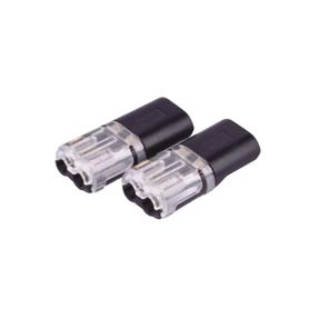 bolsa con 25 conectores  enchufables  para 2 cables  compatibles en calibre 22 al 18 awg 242167