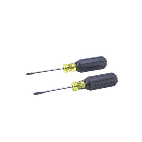 juego de 8 desarmadores con mango cushiongrip™ 2 de punta plana de 14039039 64 mm y 516039039 79 mm 2 de punta cabinet de 51603
