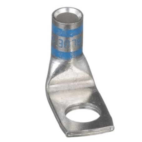 zapata de compresión lcax638fl a 90° grados para cal 6 awg barreno para tornillo prisionero de 38 1 pz
