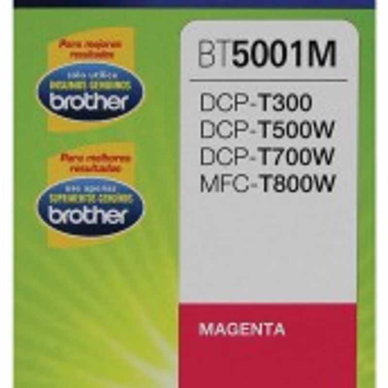Botella de Tinta Brother BT5001M Magenta TL1 