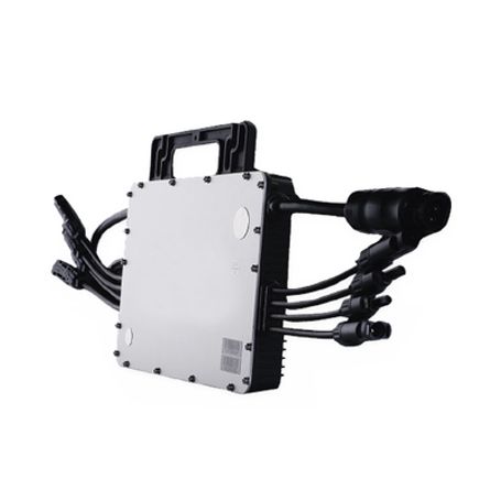 Microinversor 1500 W Para Interconexión A Red Eléctrica 220v  Ip67 Con Cable Troncal Incluido Para 4 Modulos De Hasta 470 W