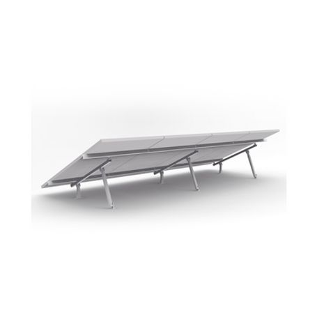Montaje Para Panel Solar Riel De 4400mm Para Módulos Con Espesor De 40mm Velocidad De Viento Máx. 162km/h