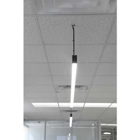 Luminaria Lineal Led Para Interior / 110 Vca / Luz Fria / 65w / 2.4 M / 6500 Lúmenes/ 50000 Hrs /  Dimmer 010v