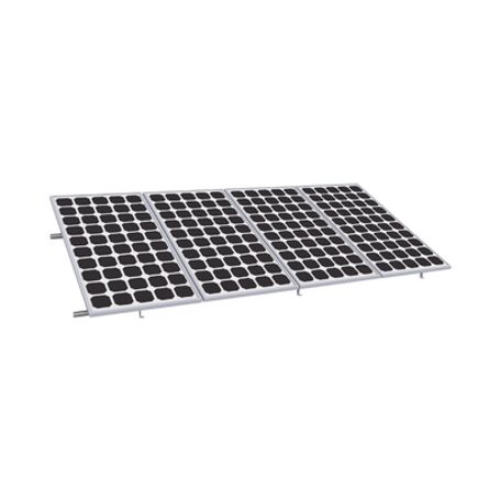 montaje para panel solar riel de 4400mm para módulos con espesor de 35mm velocidad de viento máx 136kmh193438