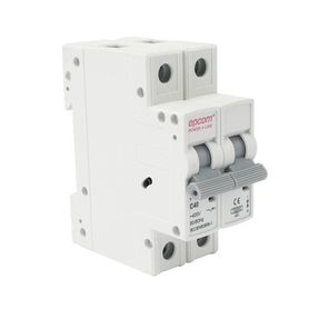 protección térmica 2p 40a  corriente alterna  400 vca para aplicación fotovoltaica montaje riel din