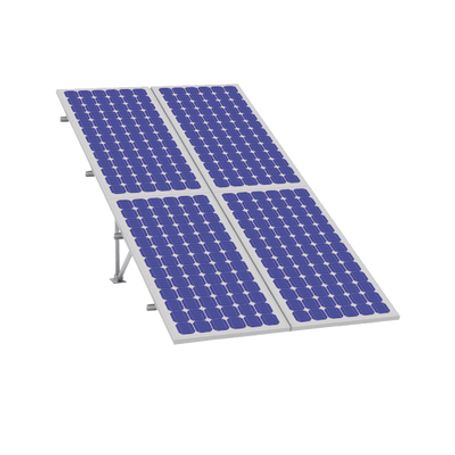 Montaje Para Panel Solar Riel 3 De 2200mm Para Módulos Con Espesor De 40mm Velocidad De Viento Máx. 151km/h