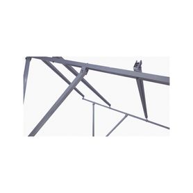 montaje para panel solar riel 3 de 2200mm para módulos con espesor de 40mm velocidad de viento máx 151kmh195232