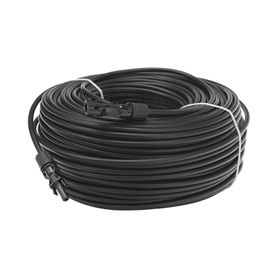 cable fotovoltaico 100 m negro calibre 10 awg con terminales mc4 en ambos extremos198245