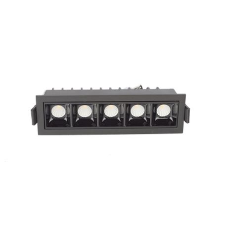 reflector empotrable  luz fria   110 v  10 w  750 lúmenes  50000 hrs  ip20201199