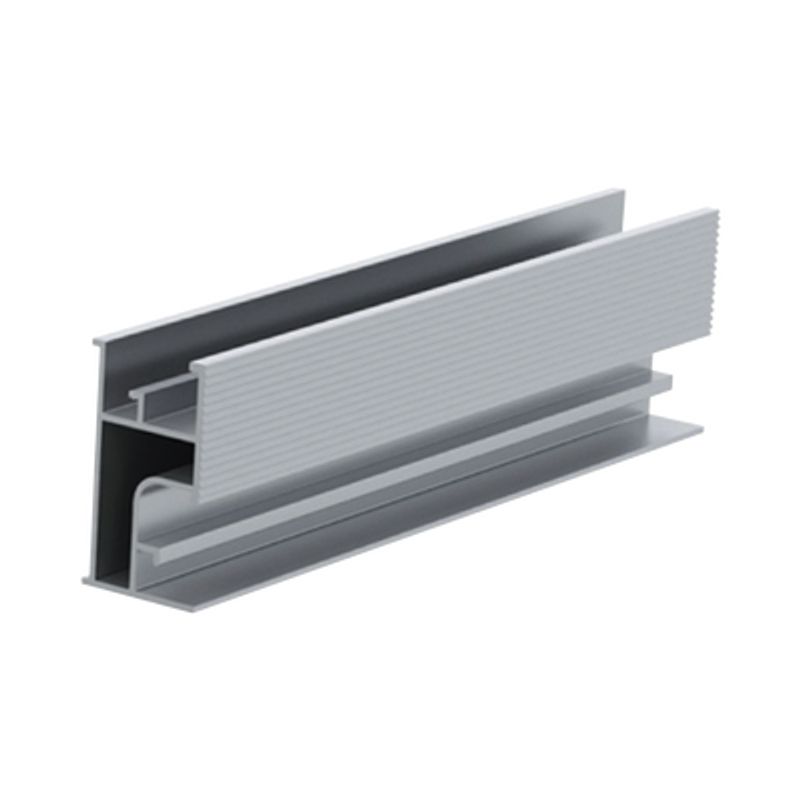 Riel 3 Para Montaje De Módulos Fotovoltaicos De Aluminio Anodizado 2200mm.