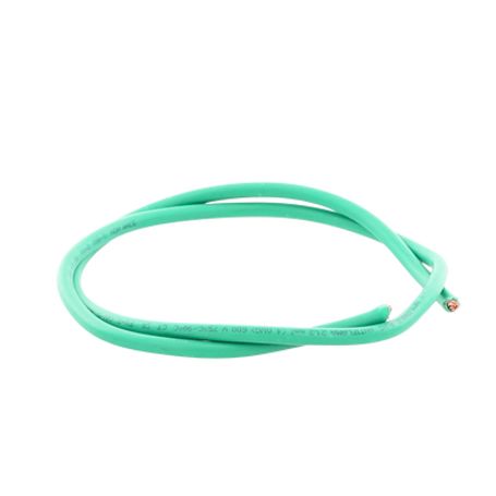 (sllu22) Cable De Cobre Recubierto Thwls Calibre 4 Awg 19 Hilos Color Verde (venta Por Metro) (sllu22) Cable De Cobre Recubierto Thwls Calibre 4 Awg 19 Hilos Color Verde (venta Por Metro)