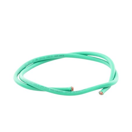 (sllu22) Cable De Cobre Recubierto Thwls Calibre 4 Awg 19 Hilos Color Verde (venta Por Metro) (sllu22) Cable De Cobre Recubierto Thwls Calibre 4 Awg 19 Hilos Color Verde (venta Por Metro)