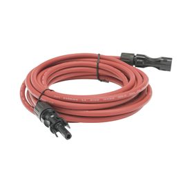 cable fotovoltaico 25 m rojo calibre 10 awg con terminal mc4m en ambos extremos198243
