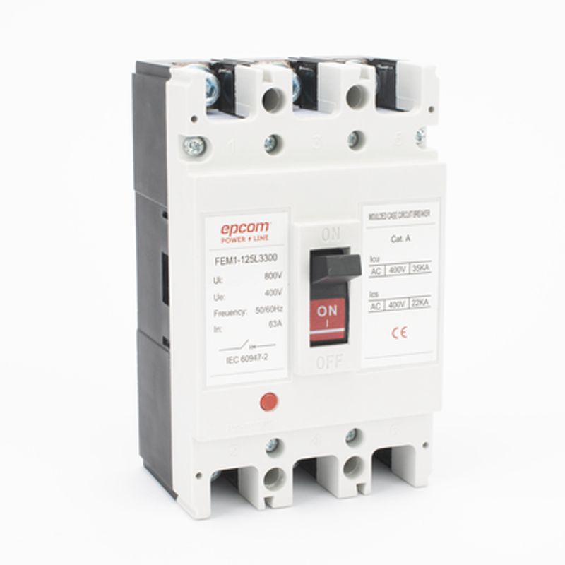 Protección Térmica/ Interruptor 3p 20a  Corriente Alterna  690 V Ca Trifásica.
