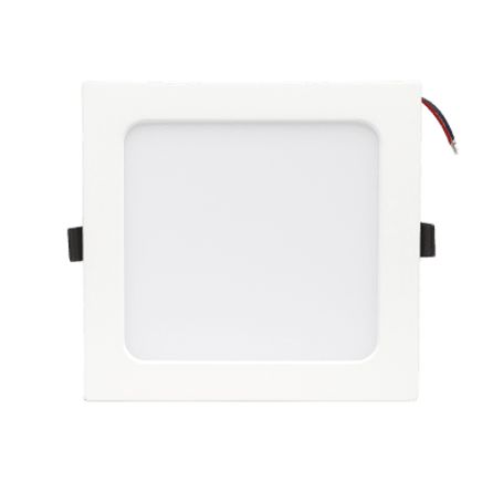 spot cuadrado empotrable  175 x 175 cm  luz fria  110 v  15 w  1200 lúmenes  25000 hrs  ángulo de apertura 120°  ip20201214