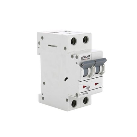 Protección Térmica/ Interruptor 2p 32a  Corriente Alterna  400 V Ca Para Aplicación Fotovoltaica Montaje Riel Din