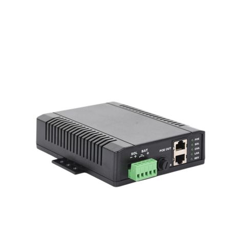 Controlador Solar Poe Entrada 12 Vcc Hasta Un Panel Solar De 125 Watts Salida Poe Pasivo En 24 Vcc Hasta 20 Watts Máximo.