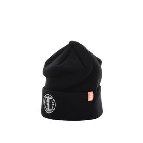 gorro negro de tejido grueso para instaladores con logo klein tools vintage213790