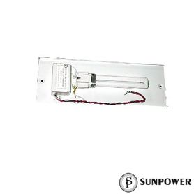 lámpara con balastra electrónica gabinete metálico alta eficiencia 10 w 600 lúmen