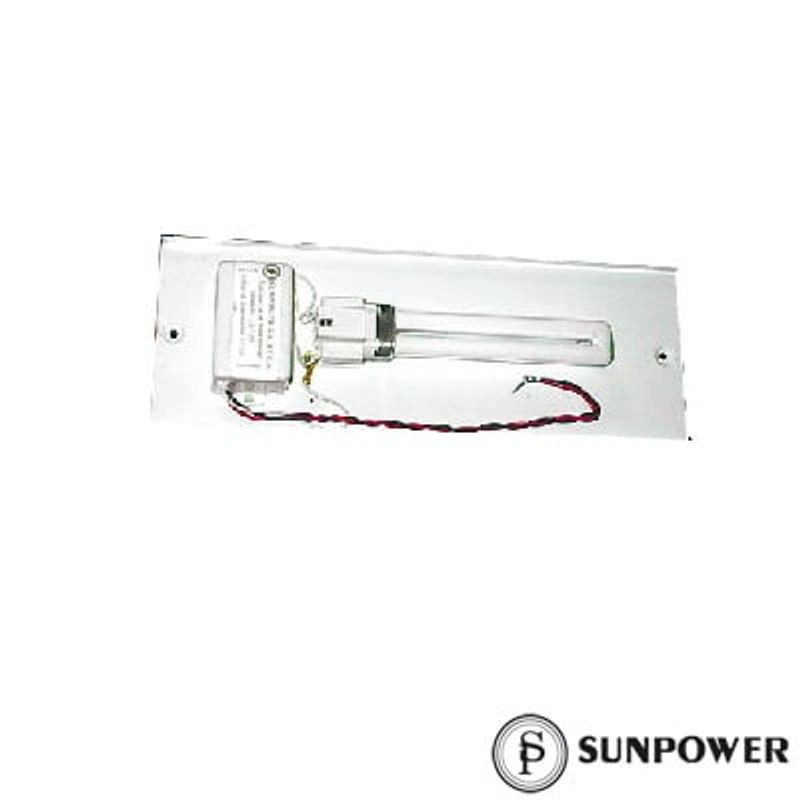 Lámpara Con Balastra Electrónica Gabinete Metálico Alta Eficiencia 10 W 600 Lúmen.