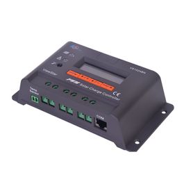 controlador solar de carga y descarga pwm 1224v 10a con display parámetros configurables