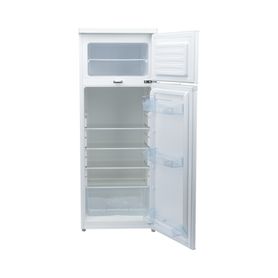 refrigerador combinado solar de 220l 77 ft3  1224v alta capacidad optimo para operación sin red eléctrica rendimiento superior 