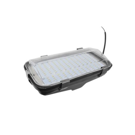 Luminaria Led  Para Alumbrado Publico De 45 Watts De 12/24 Vcc Incluye Tempocontrolador 5040 Lm